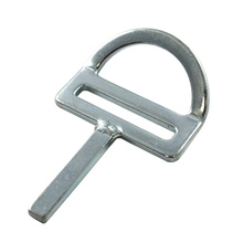 226 45 Degree Bent Stamped Flat D Ring With Welded Bar